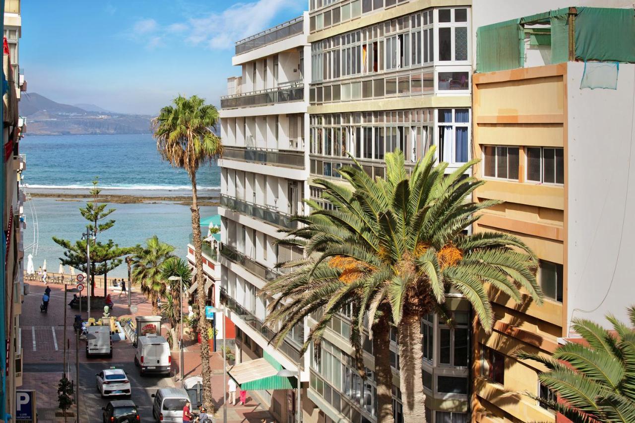 Seaview Studio Apartment Canteras Las Palmas de Gran Canaria Exteriör bild